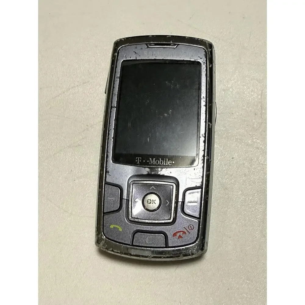 Samsung Katalyst SGH-T739 - Blue and Silver ( T-Mobile ) Rare ( Untested)